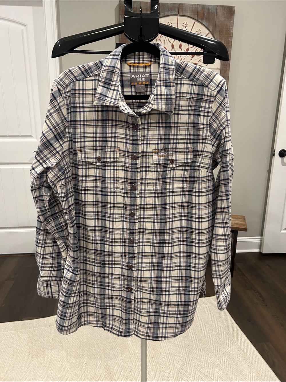 Ariat Plaid Shirt/ MENS/ Looks New! Sz 1X /